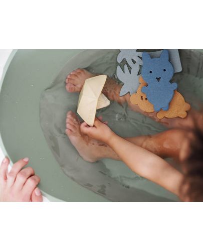 Бебешка вана за къпане Beaba - Camélé’O, зелена - 6