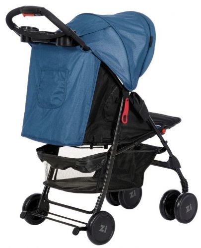 Бебешка лятна количка Zizito - Adel, синя - 8