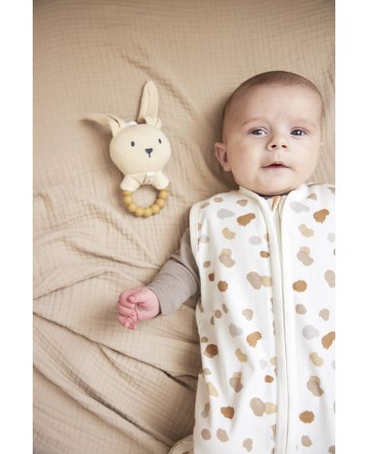 Бебешки спален чувал Meyco Baby - Tog 0.3, 60 cm, точки - 6