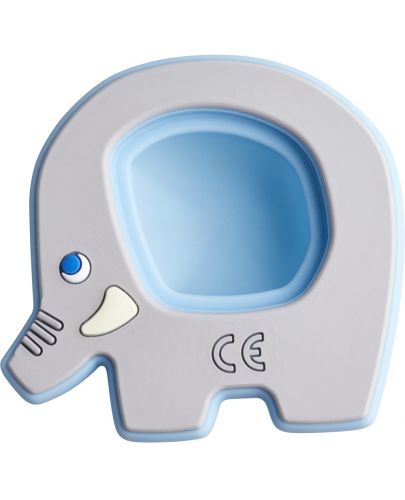 Бебешка силиконова гризалка Haba - Слон - 2