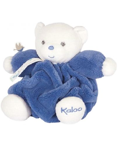 Бебешка мека играчка Kaloo - Мече, Ocean blue, 18 сm - 1