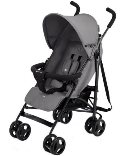 Бебешка лятна количка Kinderkraft - Tik, сива - 1