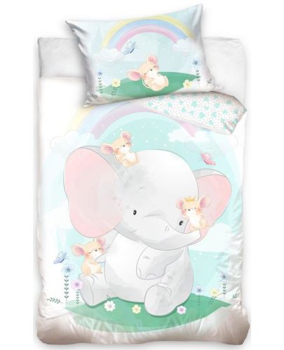 Бебешки спален комплект Sonne  - Elephant, 2 части - 1