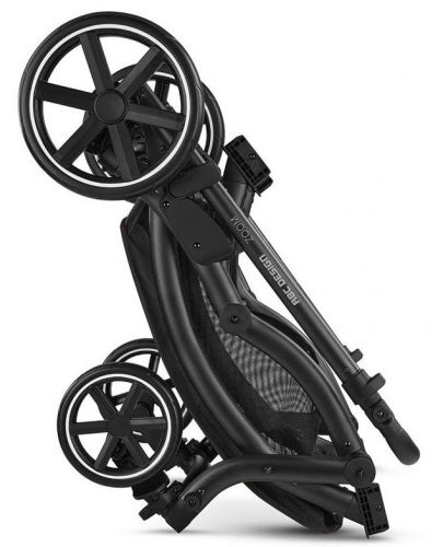 Бебешка количка за близнаци ABC Design Classic Edition - Zoom, Ink  - 10