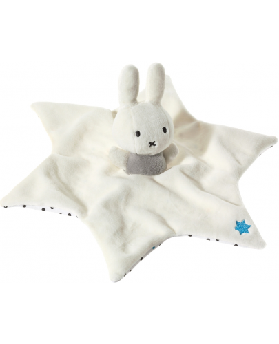Бебешка кърпа за гушкане Heunec - Бяло зайче, 23 cm - 1