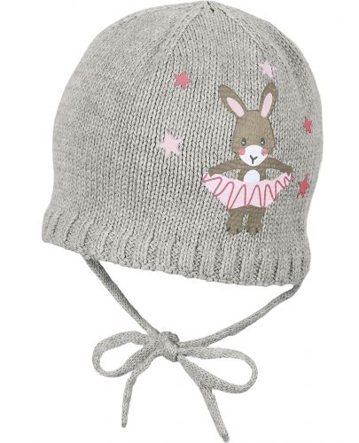 Бебешка плетена шапка Sterntaler - 45 cm, 6-9 месеца - 1