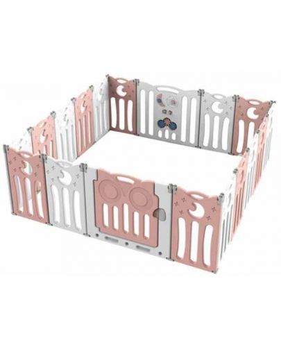 Бебешка ограда Sonne Home - Ema Junior, Pink - 1