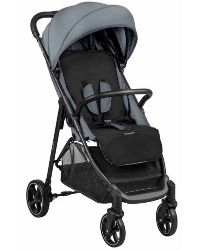 Бебешка лятна количка KikkaBoo - Alexa, Light Grey - 1