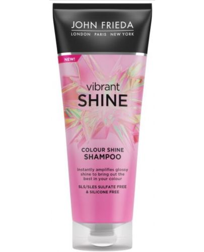 John Frieda Vibrant Shine Безсулфатен шампоан, 250 ml - 1