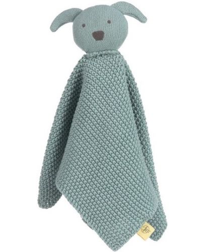 Бебешка играчка-кърпа за гушкане Lassig - Little Chums, Dog - 1