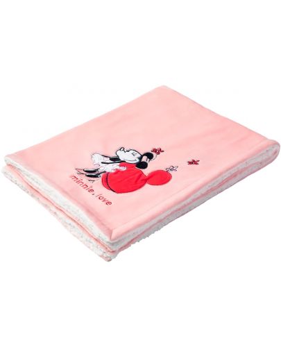 Бебешко одеяло Babycalin - Disney Baby, Minnie, 75 х 100 cm - 1