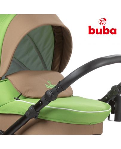 Бебешка комбинирана количка 3в1 Buba - Bella 757, Green - 3
