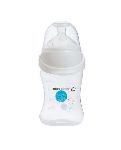 Бебешка бутилка Bebe Confort Easy Clip - 150 ml, бяла - 1