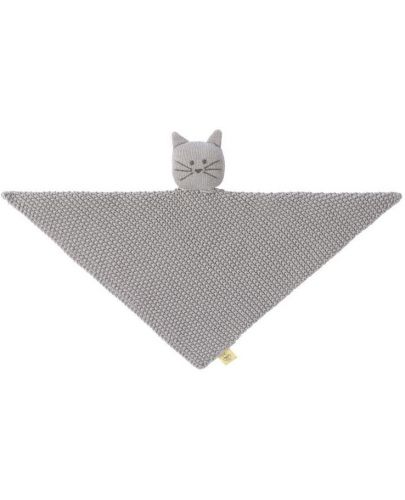 Бебешка играчка-кърпа за гушкане Lassig - Little Chums, Cat - 4
