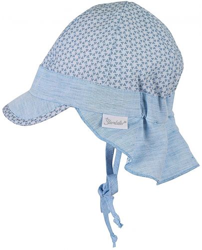Бебешка лятна шапка с UV 50+ защита Sterntaler - 49 cm, 12-18 месеца - 2