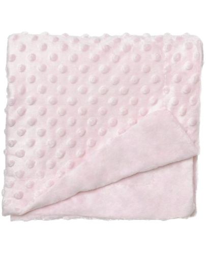 Бебешко одеяло Interbaby - Coral Fleece, розово, 80 х 110 cm - 2