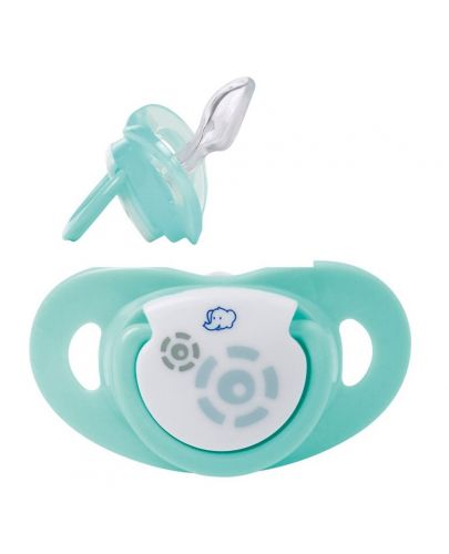 Силиконови залъгалки Bebe Confort Maternity Dental Safe - 12-36 месеца, сини - 1