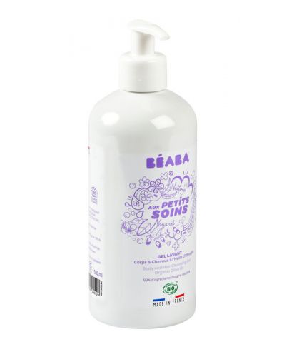 Бебешки измиващ гел за коса и тяло Beaba - 500 ml - 2