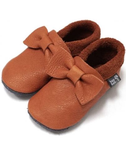 Бебешки обувки Baobaby - Pirouette, размер L, кафяви - 2