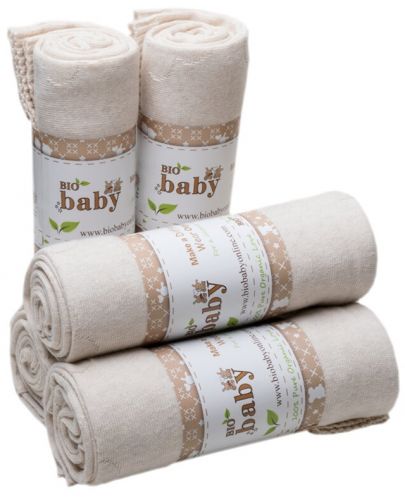 Бебешко одеяло Bio Baby - Органичен памук, 90 х 90 cm, бежово - 2