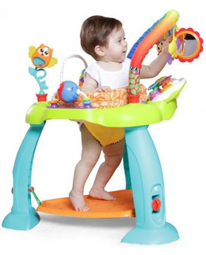 Бебешки кът за стоене Hola Toys - С игри и занимания - 3