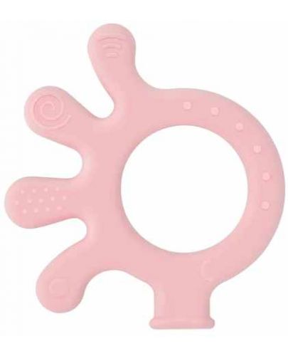 Бебешка гризалка BabyJem - Octupus, Pink  - 1