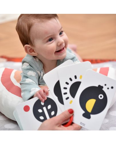 Бебешки карти с висок контраст Banana Panda - С ринг, 0 м+ - 4