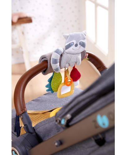 Бебешка сензорна играчка за количка Haba - Миеща мечка - 2