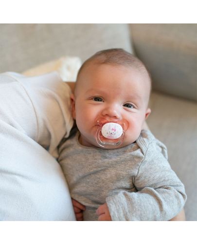 Бебешка залъгалка Dr. Brown's - PreVent, 0-6 месеца, 2 броя, розови - 3