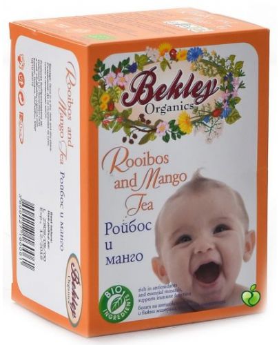 Бебешки чай при колики Bekley Organics - Манго, 20 броя - 1