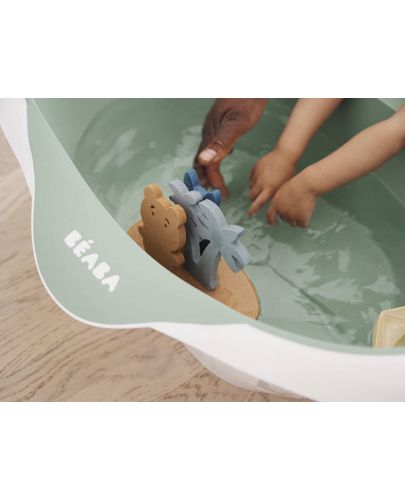 Бебешка вана за къпане Beaba - Camélé’O, зелена - 7