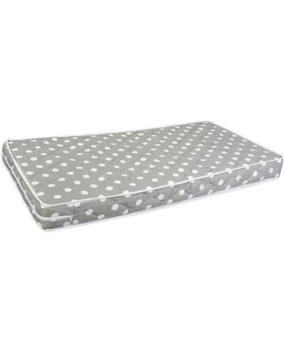 Бебешки матрак с пяна Lorelli Relax - Grey dots, 60 х 120 cm - 1