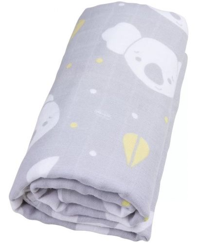 Бебешко муселиново одеяло Playgro - Fauna Friends, 70 х 70 cm - 2