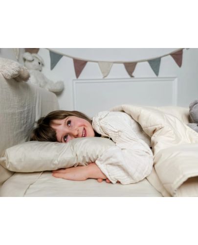 Бебешка възглавница с вълна Cotton Hug - Здрави сънища, 40 х 60 cm - 5