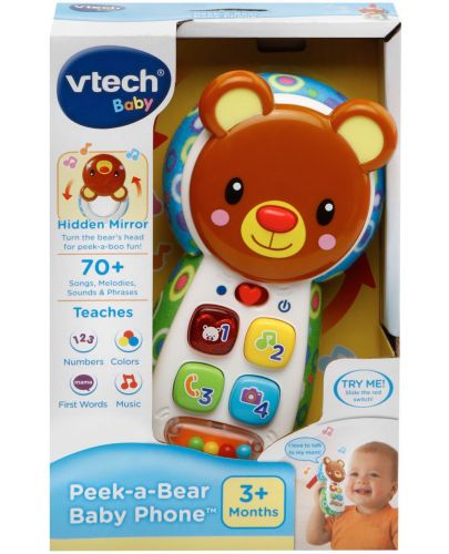 Бебешки играчка Vtech - Телефон, меченце - 5