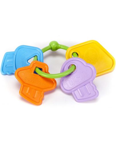 Бебешка дрънкалка Green Toys - Връзка с ключове - 1