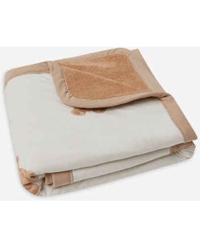 Бебешко плюшено одеяло Jollein - Teddy Bear, 75 х 100 cm - 4