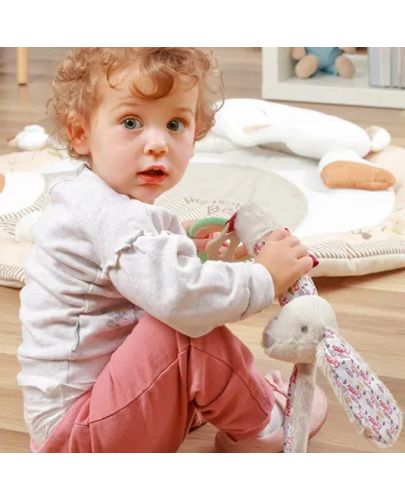 Бебешка играчка Babyono - Зайченцето Мили, с гризалка - 3
