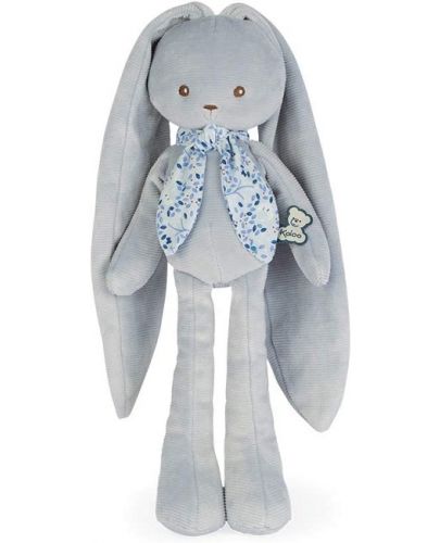 Бебешка плюшена играчка Kaloo - Зайче, Blue Medium - 1