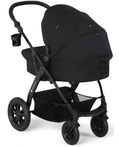 Бебешка количка 3 в 1 KinderKraft - Xmoov, черна - 4