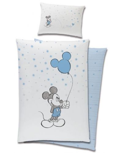 Спален комплект Sonne Home - Mickey Mouse, 90 x 120 cm, 2 части - 1