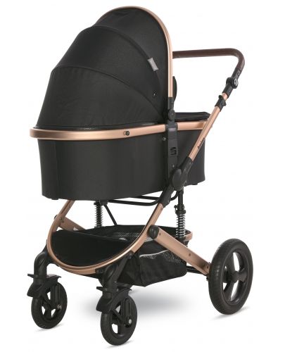 Бебешка количка с твърд кош Lorelli - Boston, Black - 2
