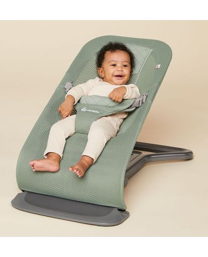 Бебешки шезлонг 3 в 1 Ergobaby - Evolve, Sage Green - 7