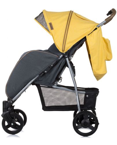 Бебешка количка с покривало Chipolino - Микси, банан - 6