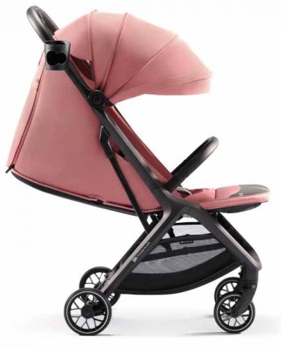 Бебешка лятна количка KinderKraft - Nubi 2, Pink quartz - 3