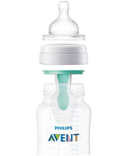 Бебешко шише Philips Avent - Anti-Colic Airfree, 125 ml - 5