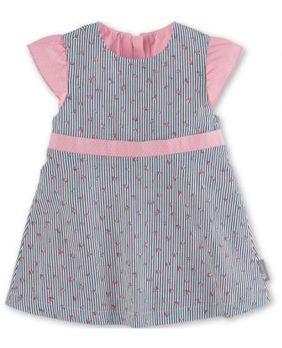 Бебешка рокля с UV 30+ защита Sterntaler - На райе, 86 cm, 12-18 мeсеца - 1