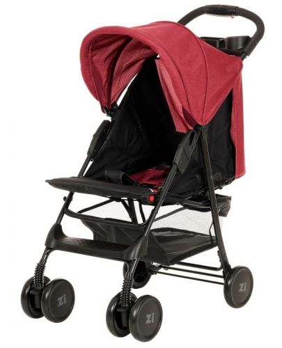 Бебешка лятна количка Zizito - Adel, червена - 3