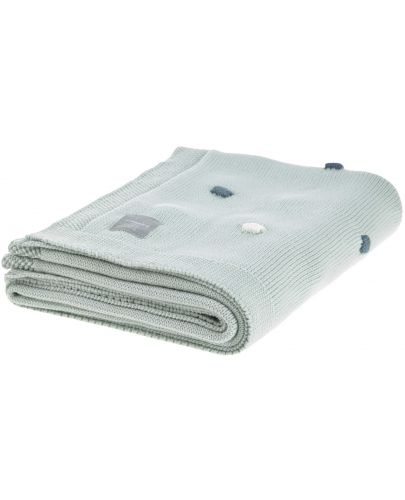 Бебешко одеяло Lassig - На точки, 80 х 110 cm - 3