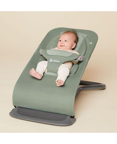 Бебешки шезлонг 3 в 1 Ergobaby - Evolve, Sage Green - 6